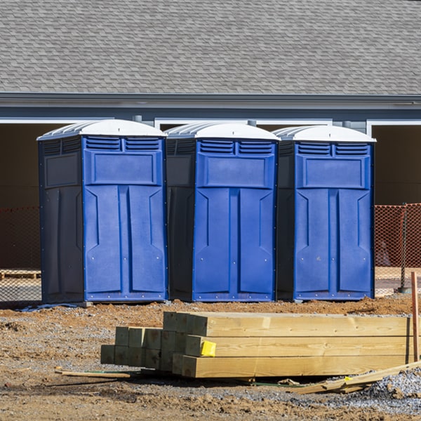 can i customize the exterior of the porta potties with my event logo or branding in Bull Run